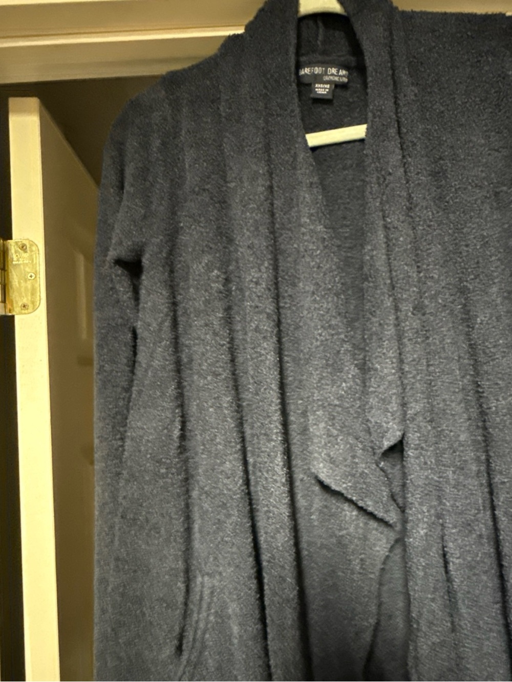 Barefoot Dreams Cozy Open-Front Women's Cardigan Sweater —navy